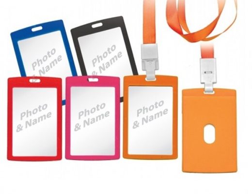 ID Card Holder with Lanyard